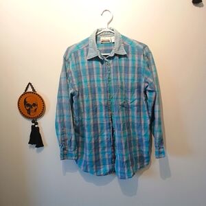 ZigZag Flannel Button-down Shirt